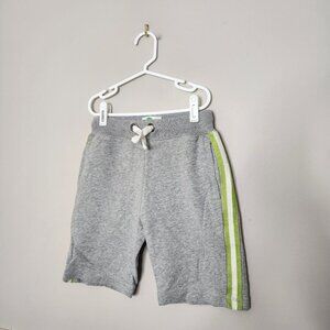MINI BODEN Grey Track Stripe Shorts